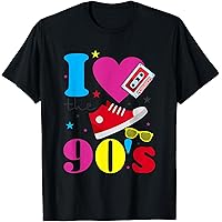 Amazon.com: I Love The 90's Retro T-Shirt T-Shirt : Clothing